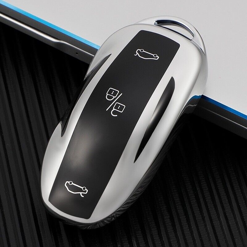 TPU Smart Key Fob Case Cover Protector Tesla Model S