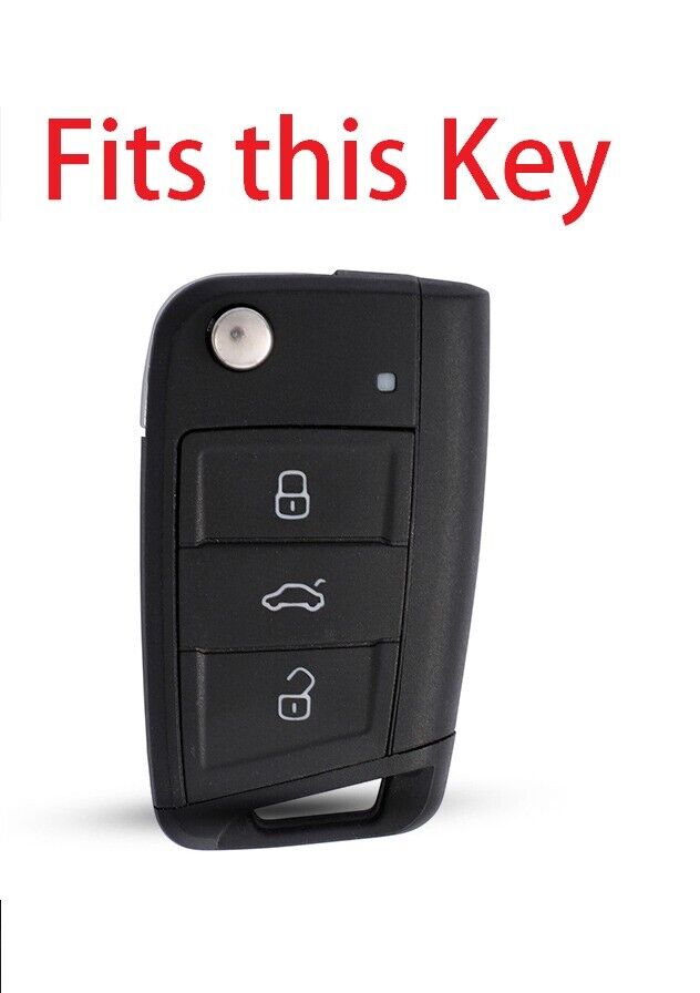 VW Volkswagen Polo Golf 7 MK7 Tiguan for Skoda Octavia Remote Key Fob Cover