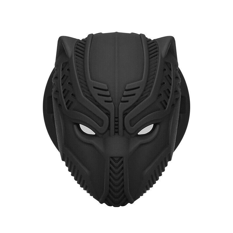 Black Panther Car Start Stop Ignition Switch Button Cover Protector