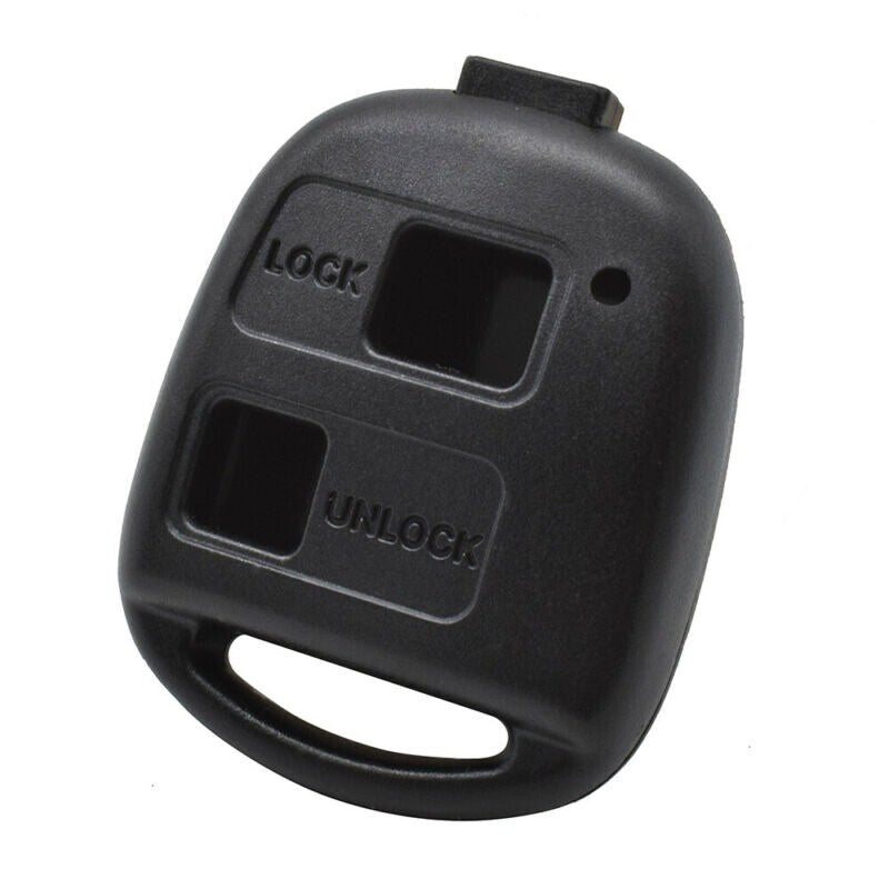 Key Shell + 2 Button Rubber Pad + 2x Micro Switches for Toyota Yaris Corolla