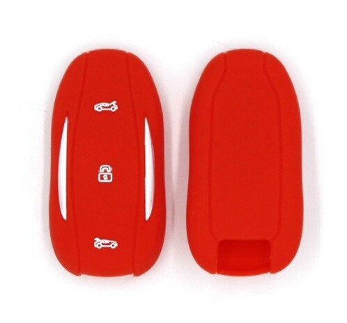 Remote Key Fob Case Cover for Tesla Model 75D 90D P100D