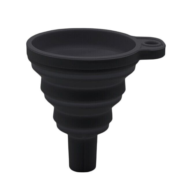 Car Funnel Petrol Diesel Water Oil Filling Universal Silicone Funnel