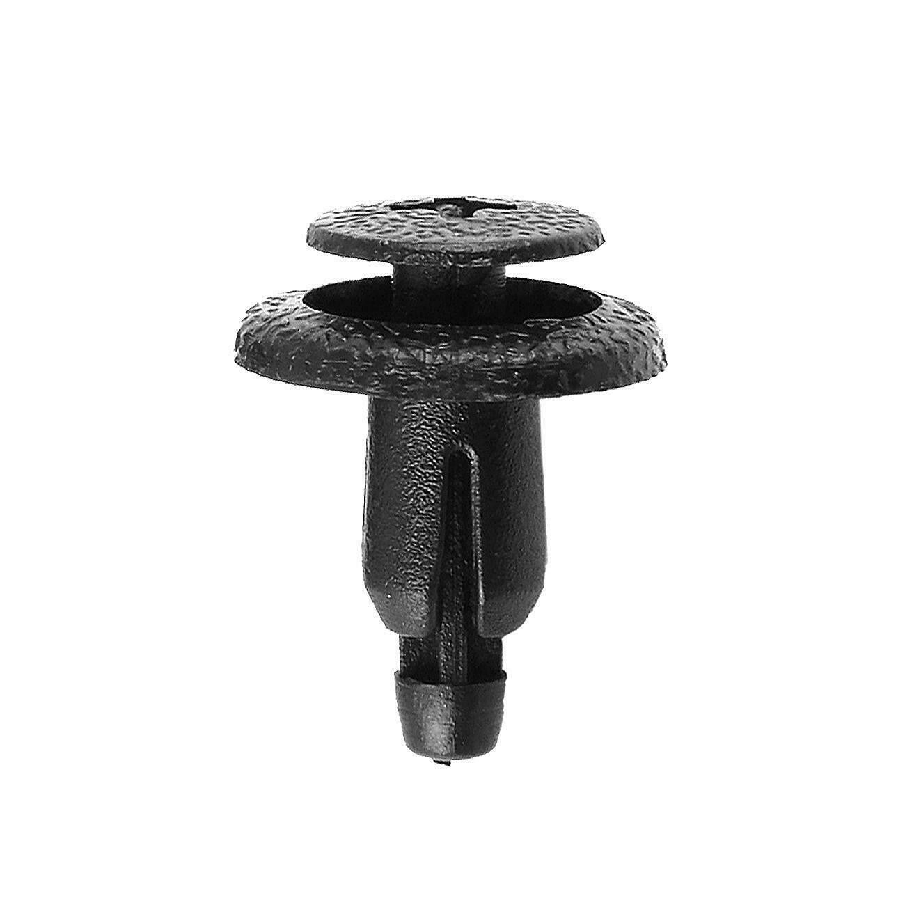 10x Universal Car Bumper Fender Hole Plastic Rivets Fasteners Clips for Honda