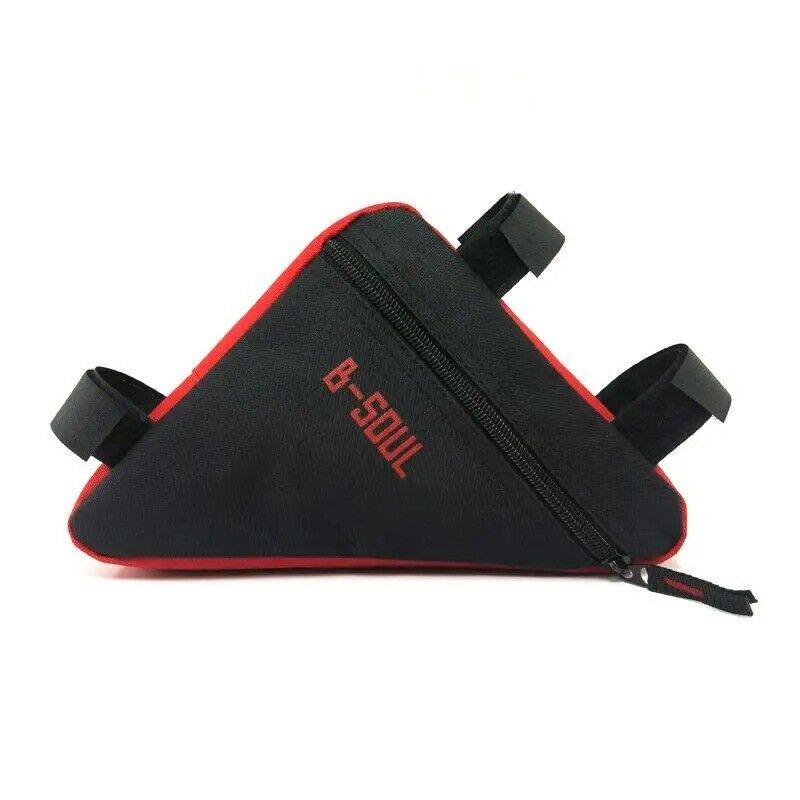 Waterproof Cycling Tube Bag 1L MTB Road Bike Triangle Bag Cycling Frame Bag