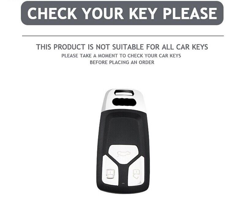 Remote Key Fob Cover Case Audi A4 B9 A5 A6 8S 8W Q5 Q7 4M S4 S5 S7 TT TTS RS