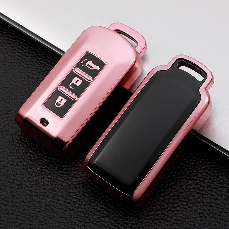 Mitsubishi Outlander 2014 Pajero Delica TPU Remote Key Fob Case Cover