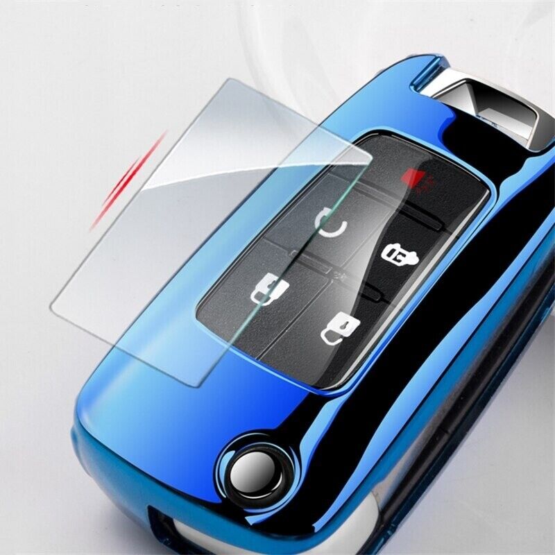 TPU Vauxhall Remote Key Fob Cover Case for Astra Corsa Insignia Mokka
