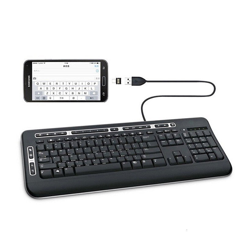 Micro USB Adapter to USB 2.0 Female Connector for Samsung Xiaomi Huawei Android