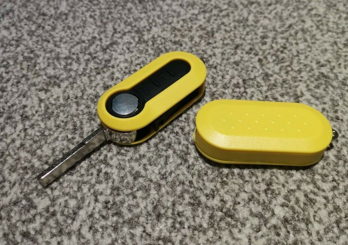 3 Button Remote Fob Shell Key for Fiat 500 Panda Brava Punto Stilo