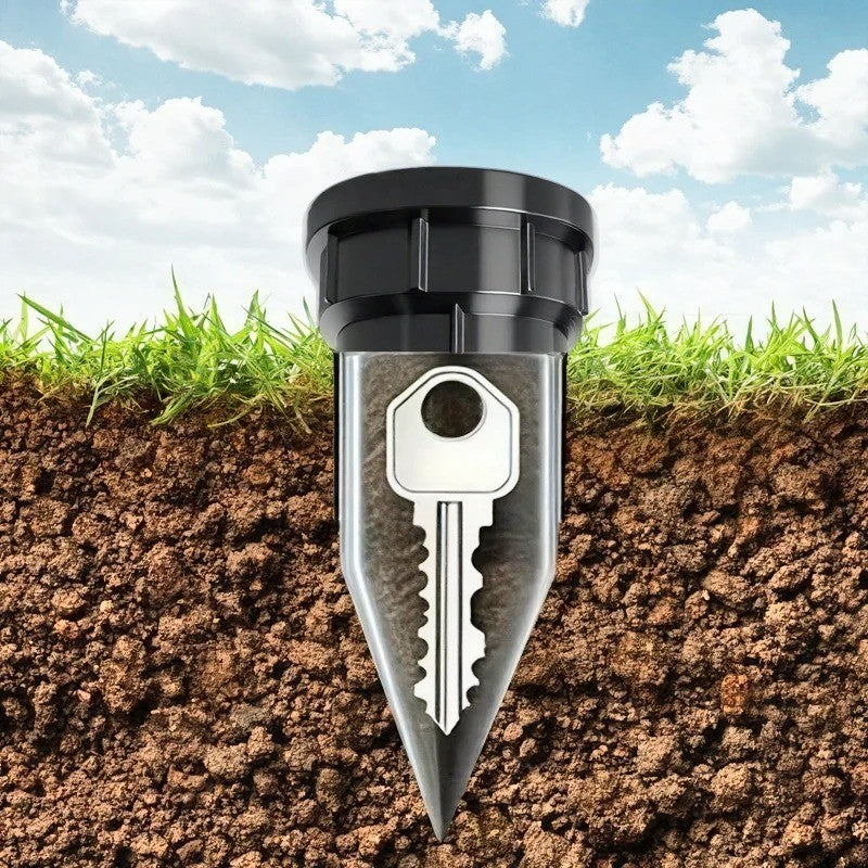 Garden Key Hider Realistic Underground Watering Can Key Safe No Battery Needed