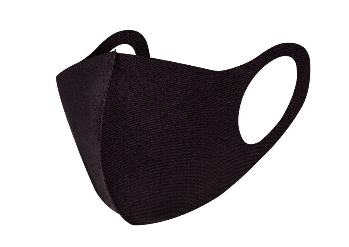 FACE MASK REUSABLE WASHABLE 4 COLOURS (BLACK, PINK, BLUE, GREY)