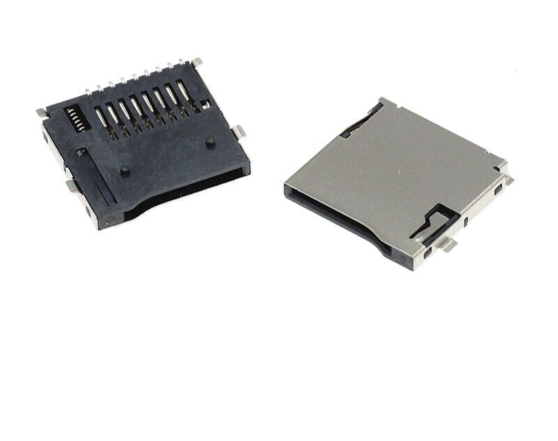 1x Micro SD Card Slot Connector 9pin 14mmx15mm TF Card Deck