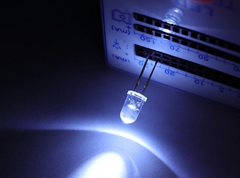 10x 3mm Led Diodes Indicator Lights 5 Colours