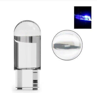 T10 W5W 501 LED Push in Bulb Side Light Interior Light License Plate (7Colours)