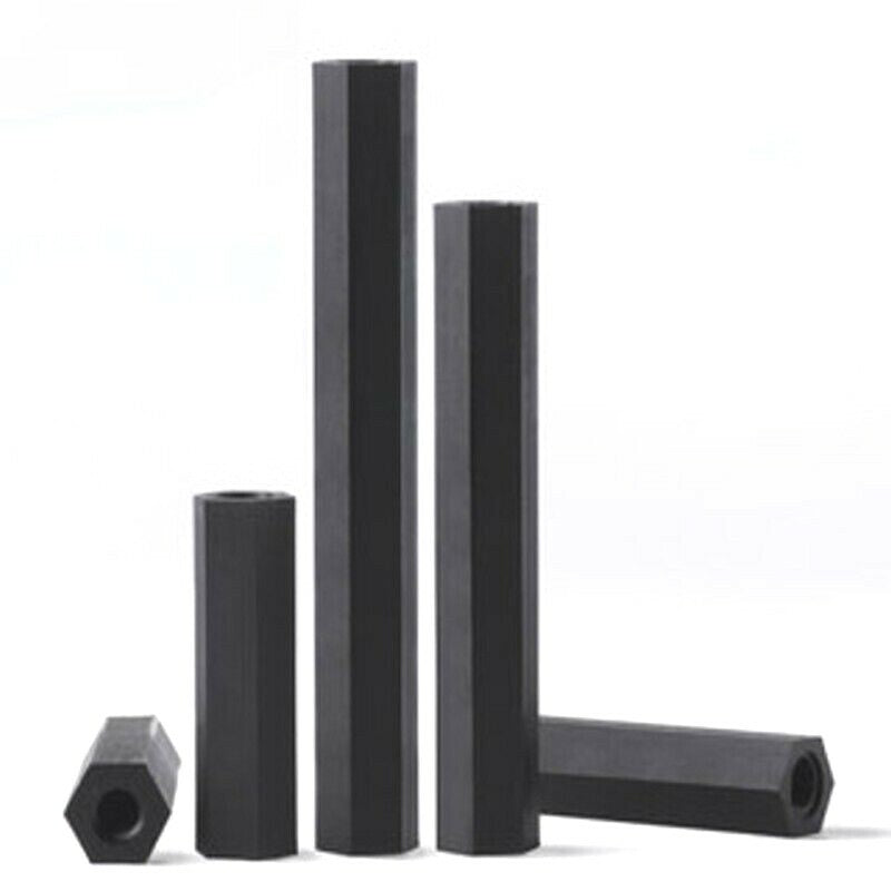 M3 Female to Female Standoffs Spacers 5mm - 50mm Nylon Plastic