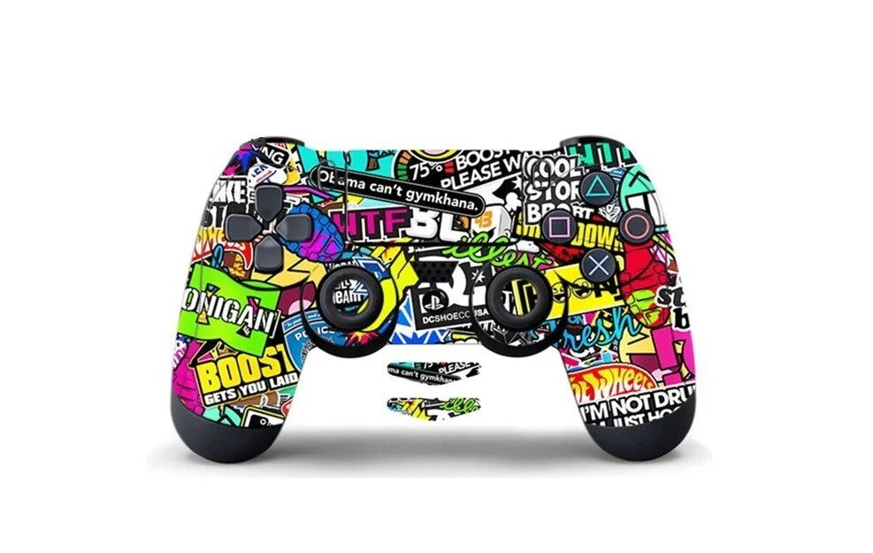 Full Cover Skin Sticker for PS4 Controller Vinyl Decal