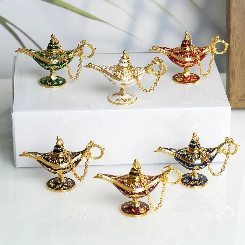 Mini Aladdin Lamp Ornament Living Room Study Room Bedroom Decoration