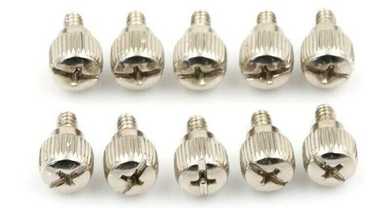 PC Thumb Screws Hand Tighten Computer Case Adjustment 6-32 10x