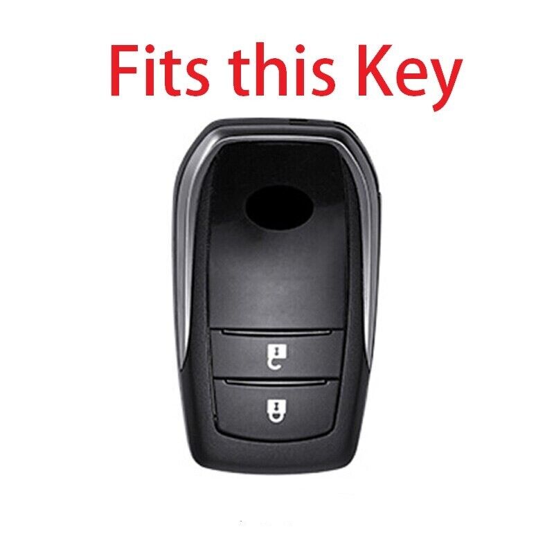 Toyota Hilux Innova Rav4 Fortuner Yaris 2021 Remote Key Fob Case Cover