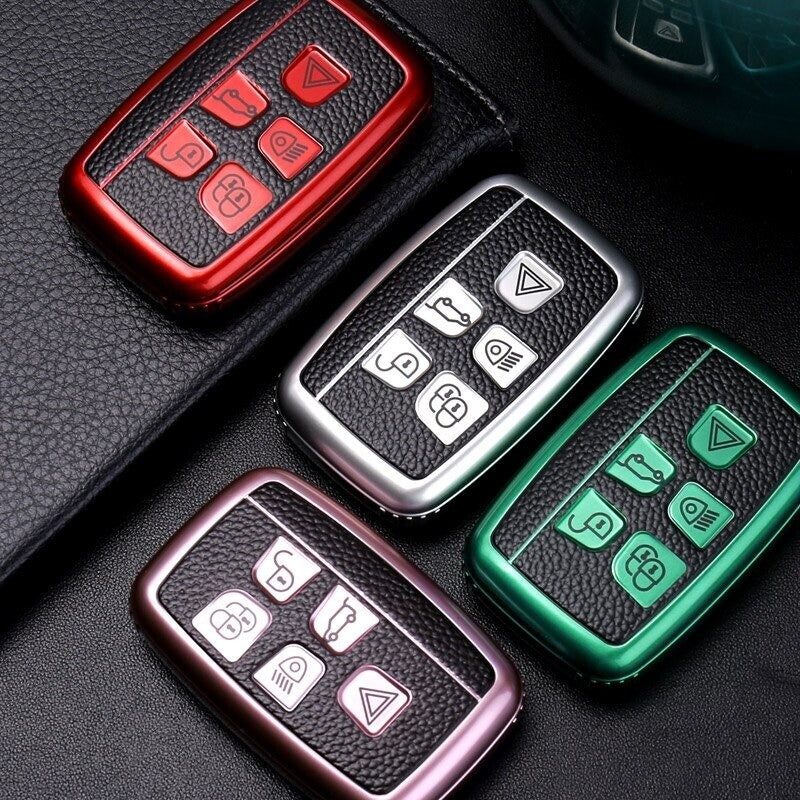 Remote Key Fob Case Cover Keychain for Jaguar XF XJ XE XJL XF Land Rover Range