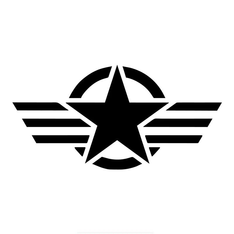 Car Sticker US Army Military Car Van Motorcycle Vinyl Decal 20cm x 10cm