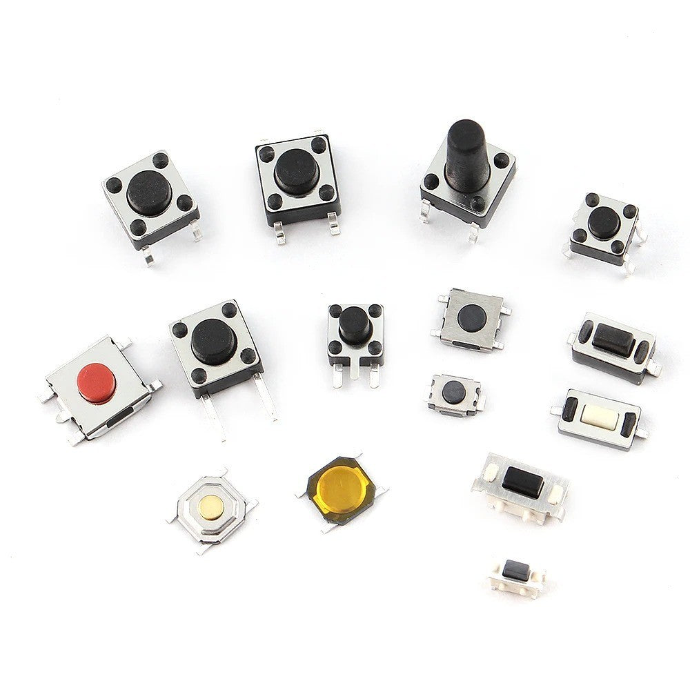 2x Micro Push Button Tact Switches Mini Leaf Switches Car Key Button Switch