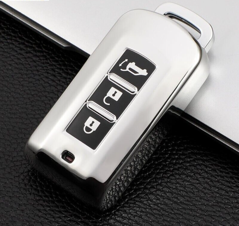 Mitsubishi Outlander 2014 Pajero Delica TPU Remote Key Fob Case Cover