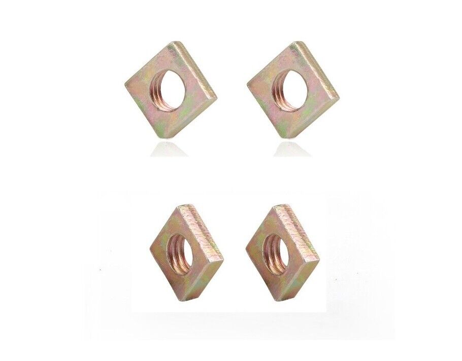 M3 M4 M5 M6 Square Steel Nuts Zinc Plated Metric