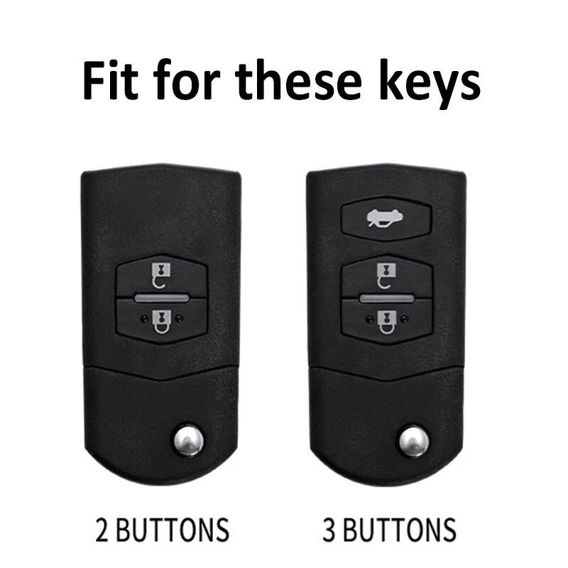 TPU Car Key Cover fits Mazda Demio 2 3 5 6 M3 M5 M6 CX-5 CX7 CX9 RX8 MX5