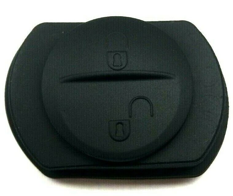2 Button Car Key Rubber Pad for Mitsubishi Colt Warrior Spacestar Carisma