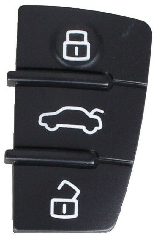 3 Button Rubber Pad Replacement Repair for Audi A3 A4 A5 A6 A8 Q5 Q7 Remote Key
