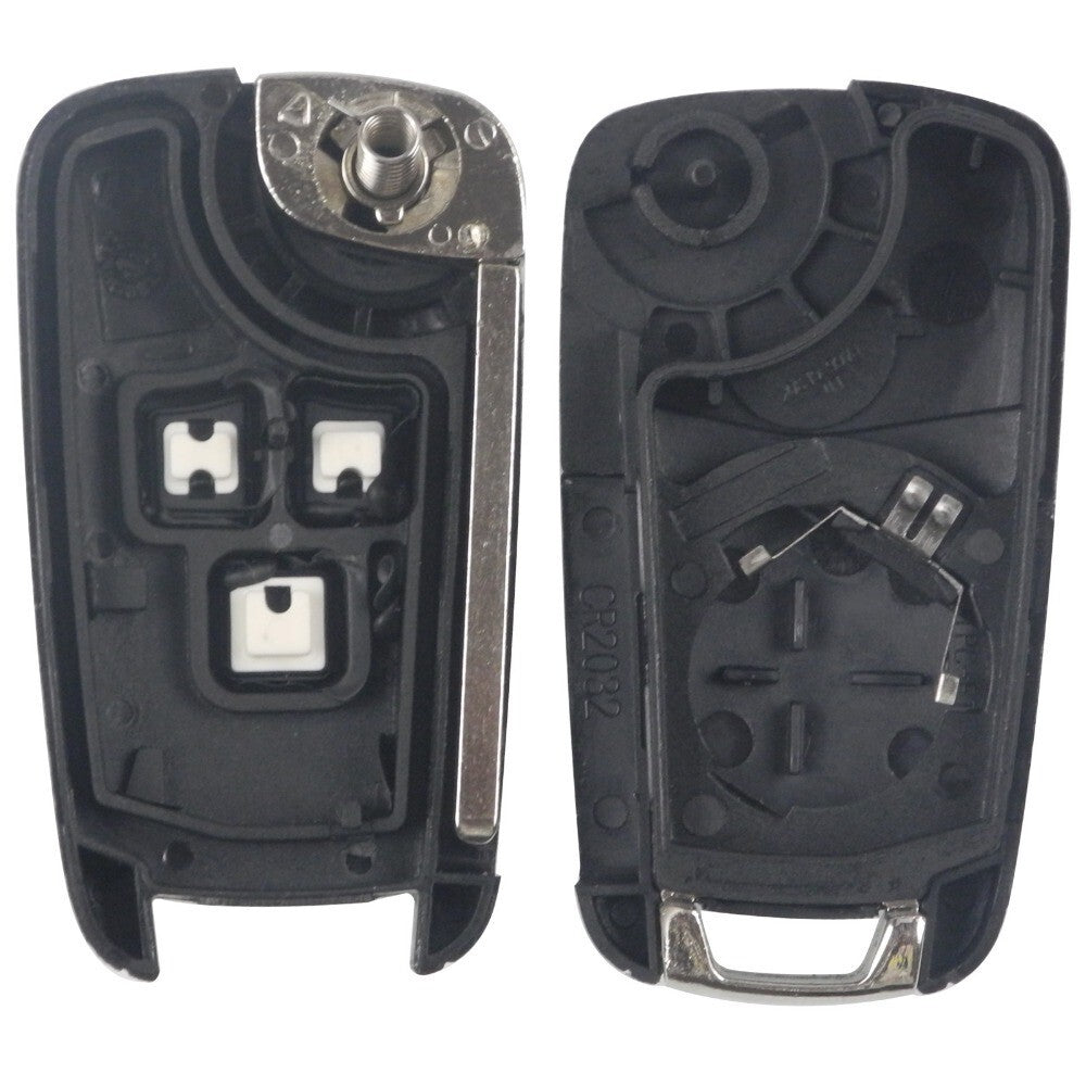 2 Button Key Shell for Vauxhall Insignia Astra J Zafira C Mokka