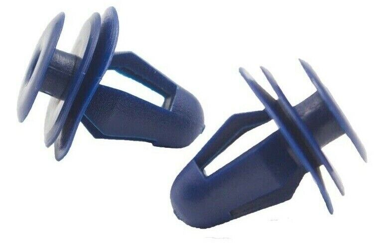 10x Plastic Car Clips for Trim Panel Interior Door Fixing Fasteners 9mm Hole