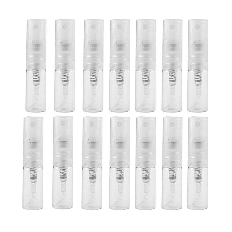 Plastic Clear Spray Bottle 2ml for Perfume Cosmetic After Shave Travel