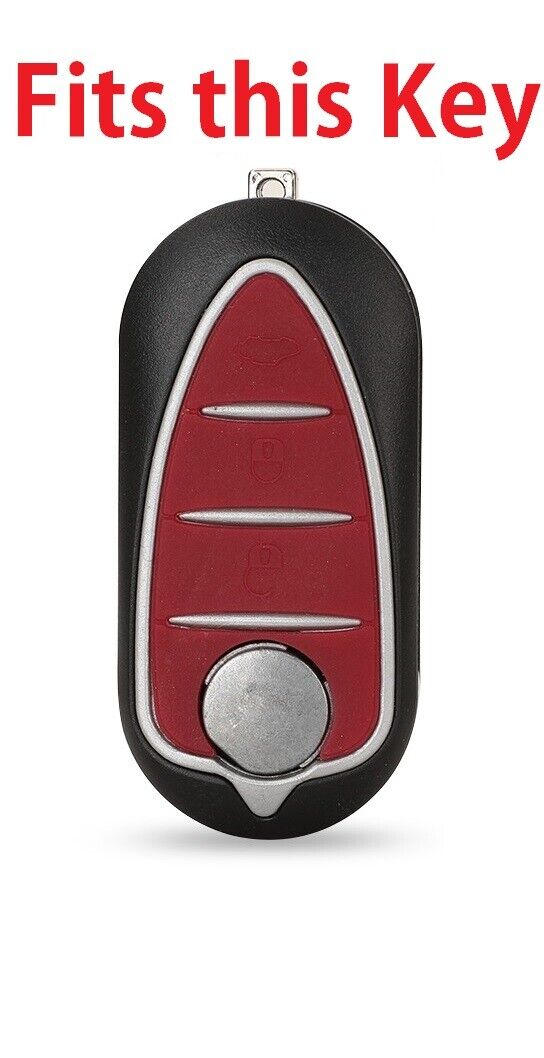 3 Button Remote Key Case Cover Pink Colour Alfa Romeo