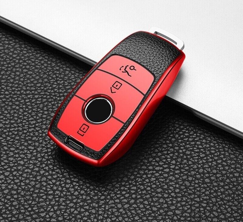 TPU Key Fob Key Case Mercedes Benz A C E S G GLS CLA Class W213 W177 W205 W22