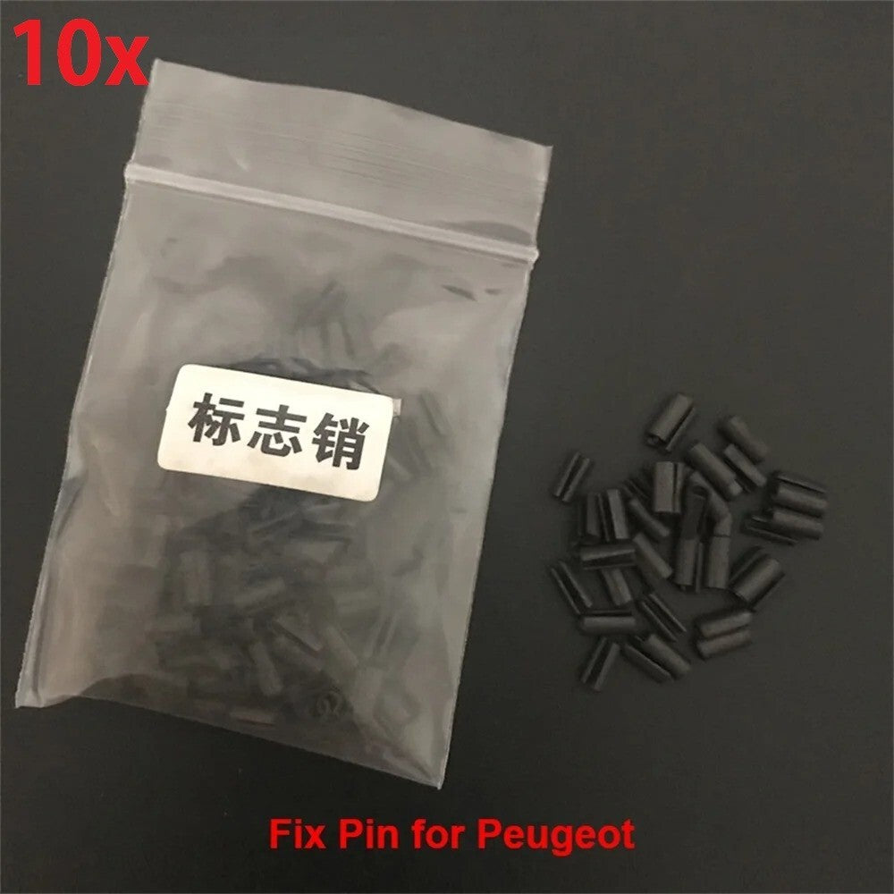 10x Fixed Pins for Car Flip Key Fob Repair Locksmith Parts for Peugeot 2mmx4.5mm