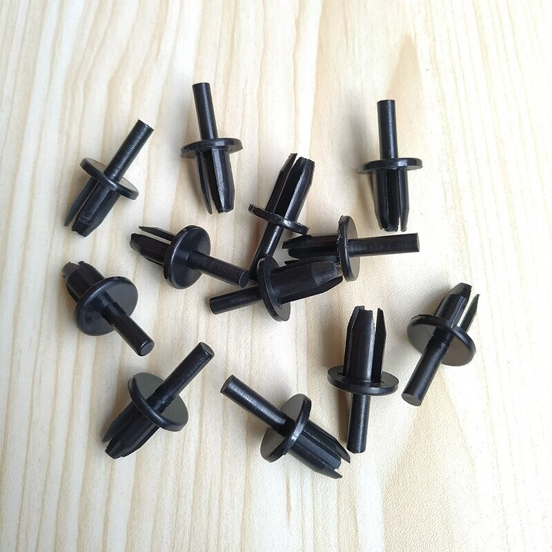 10x License Plate Holder Clips Rivet Deflector Panel Fasteners for BMW Porsche
