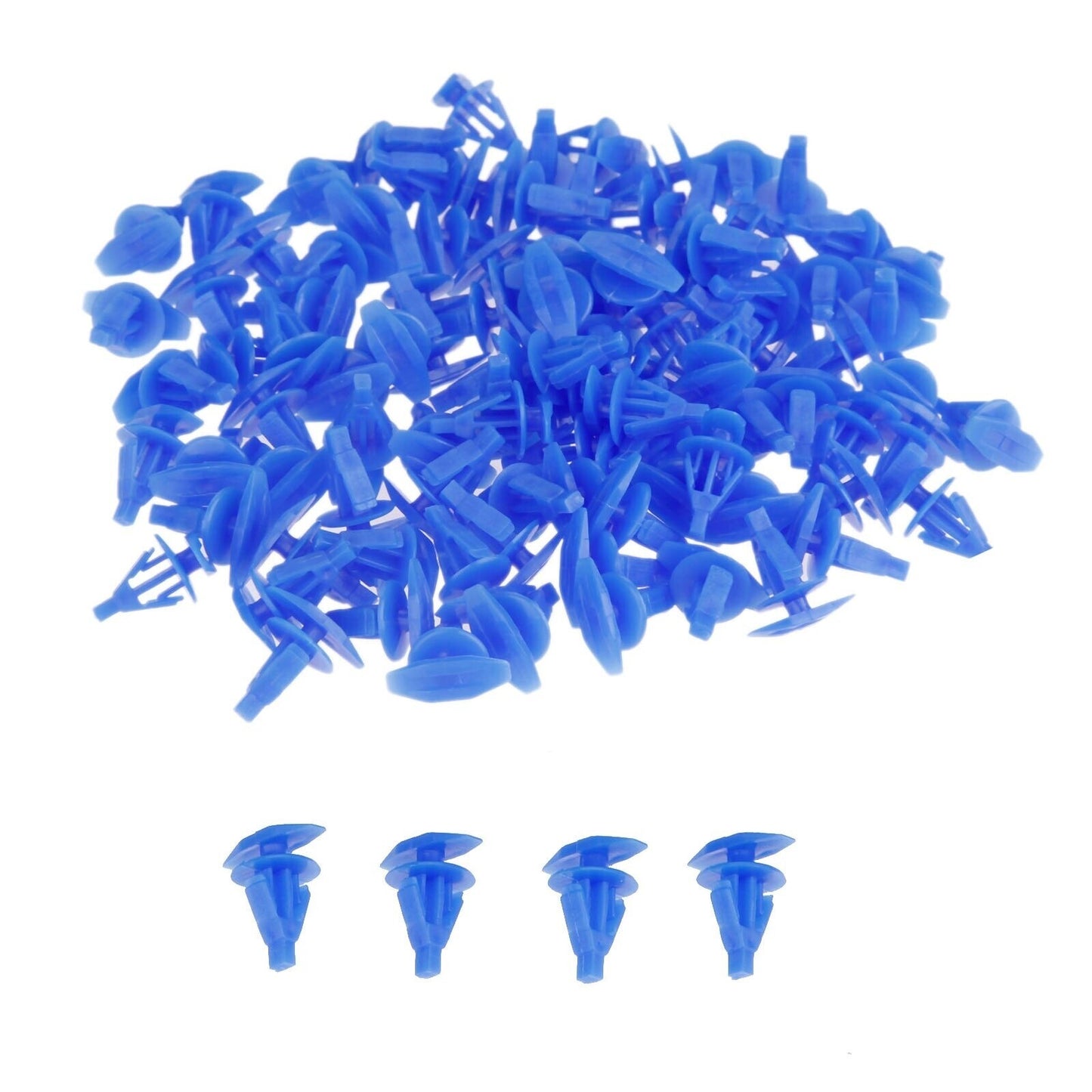10x Car Clips Fasteners 7mm Hole Weatherstrip for Cars Retainers