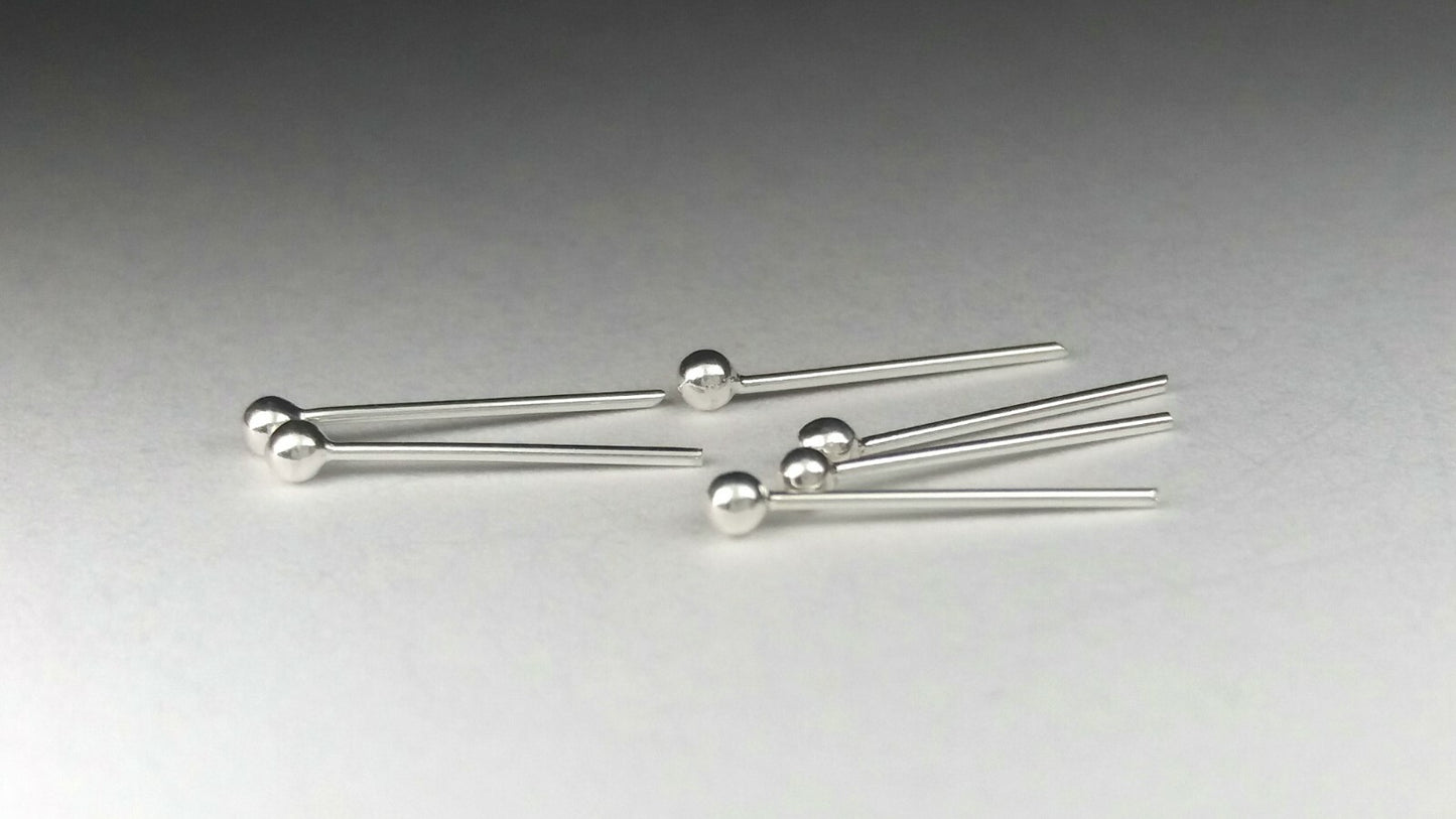 Ball Nose Stud 925 Sterling Silver (2mm) Body Piercing Jewellery