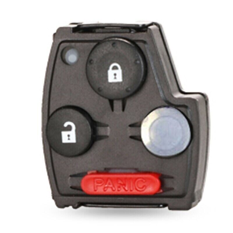 2 Button Key Shell Fob Pad for Honda Accord Civic 2008 CRV Pilot Jazz Odyssey