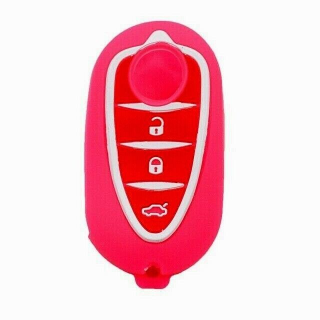 Alfa Romeo 3 Button Remote Key Case Cover Pink Colour