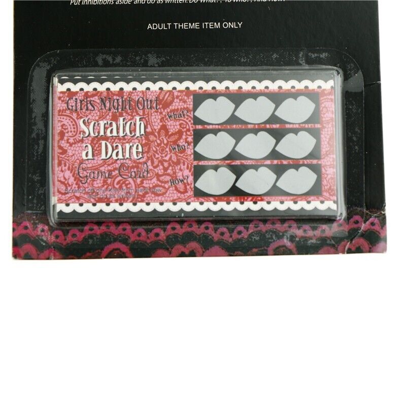 Hen Night Out Dare Scratch Cards Pack of 12 Girls Night Out