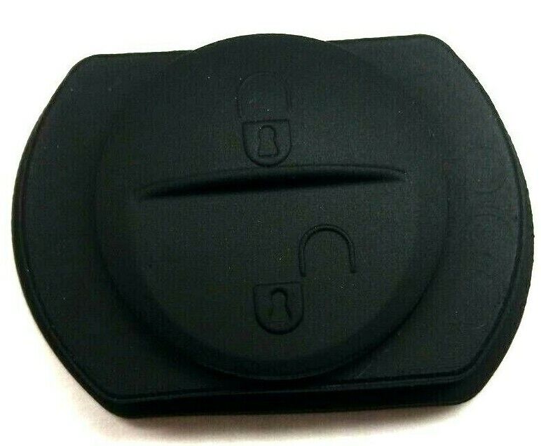 2 Button Car Key Rubber Pad for Mitsubishi Colt Warrior Spacestar Carisma