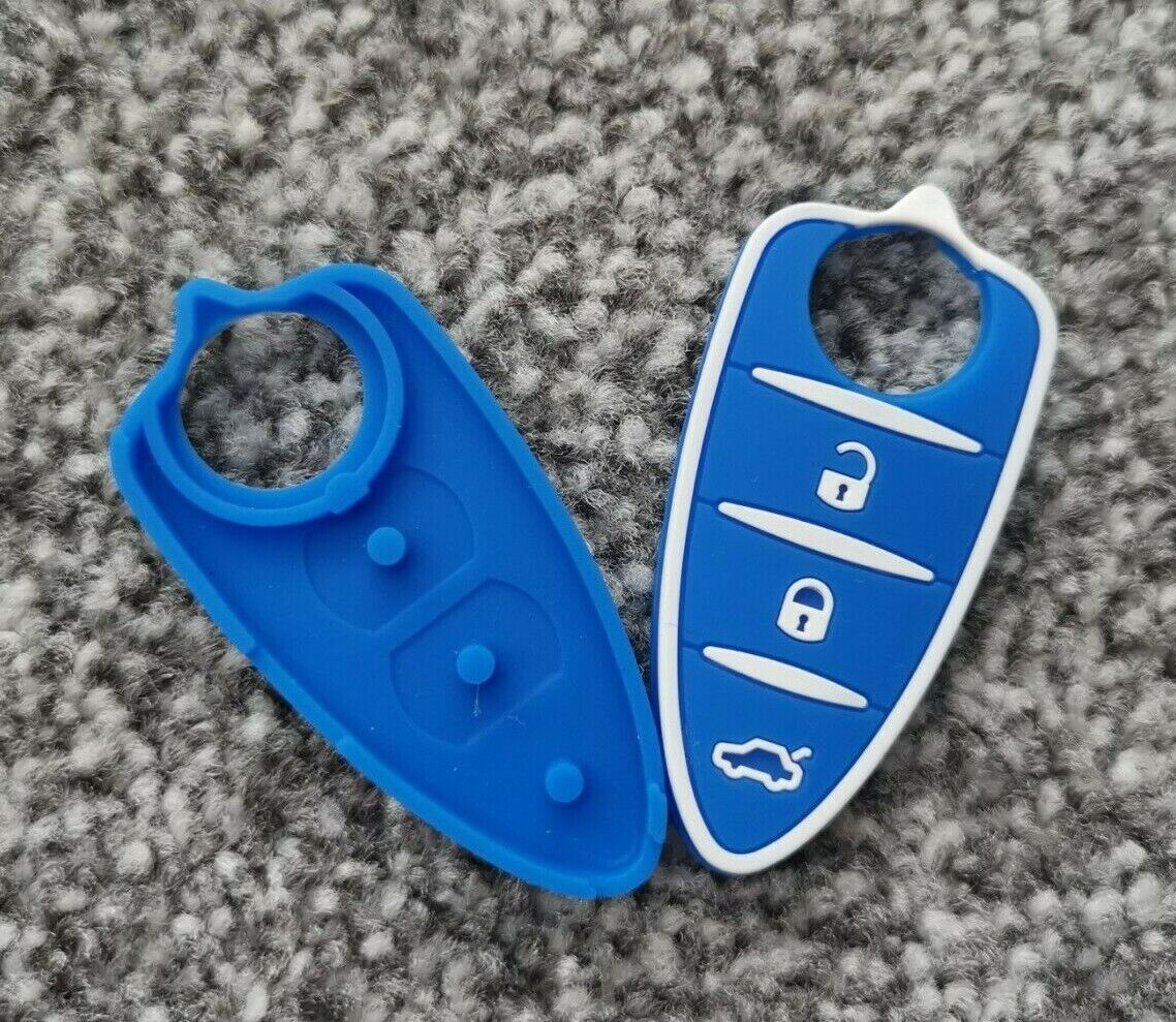 3 Button Remote Key Fob Rubber Pad for Alfa Romeo GTO 159 156 Mito Giulietta