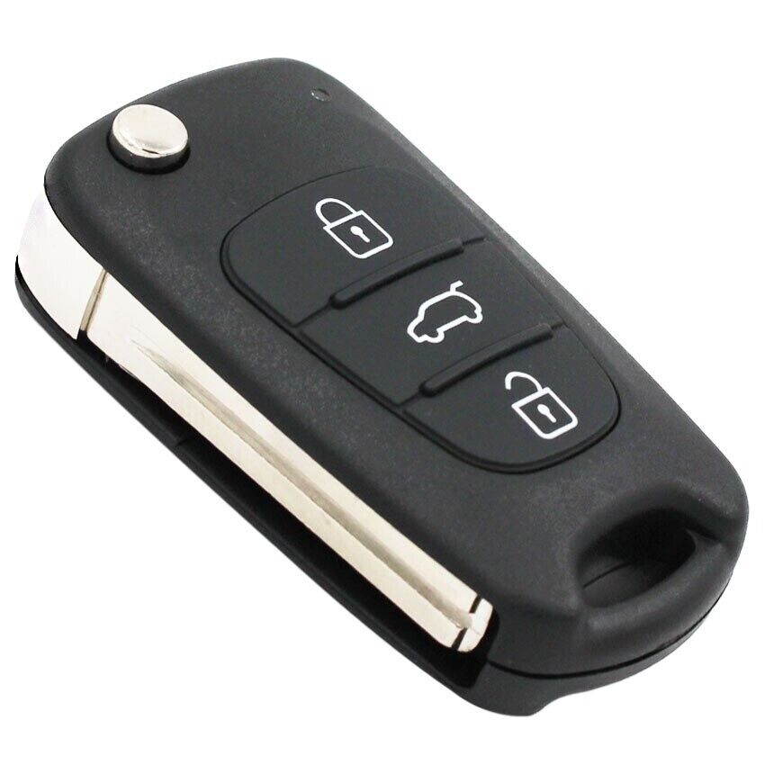 Hyundai Flip Remote Key Fob 433MHz ID46 for i20 i30 ix35 + Battery