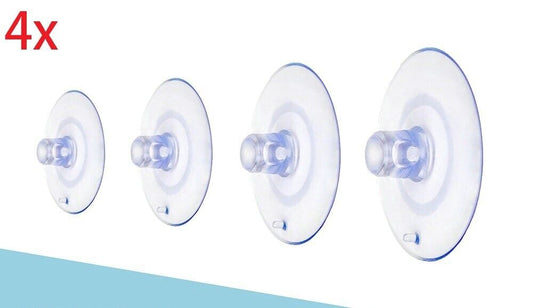 4x  Suction Cups 40mm Powerful for Wall Kitchen Bathroom Glass