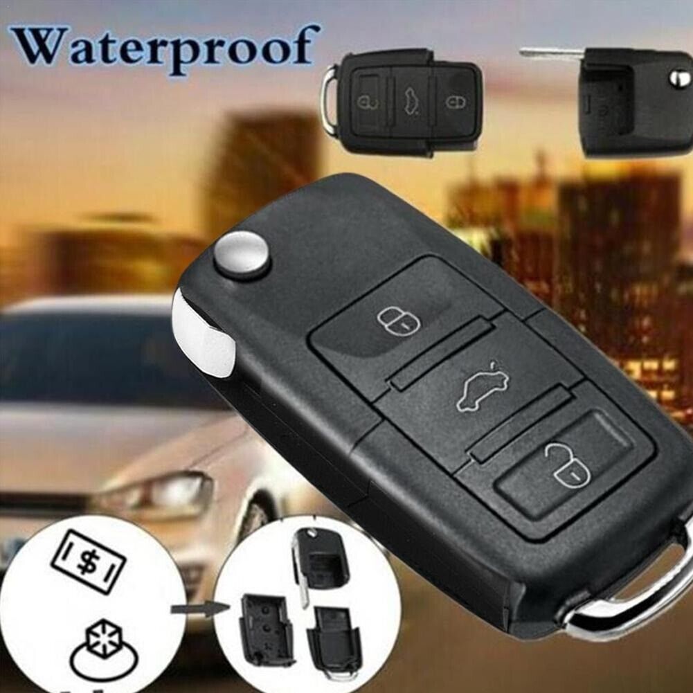 Fake Car Key Case Secret Storage Pill Box Travel Storage Waterproof Keychain