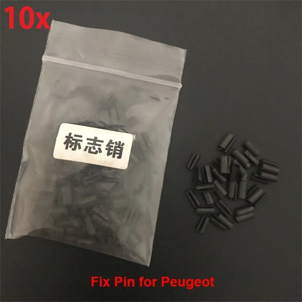 10x Peugeot Fixed Pins for Car Flip Key Fob Repair Locksmith Parts 2mm x 4.5mm