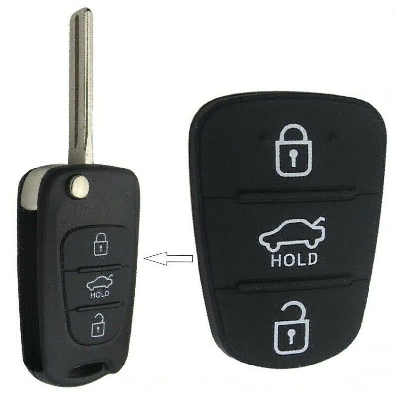 Hyundai Remote Key Fob Rubber Pad Replacement (Veloster I30 IX35 I20)